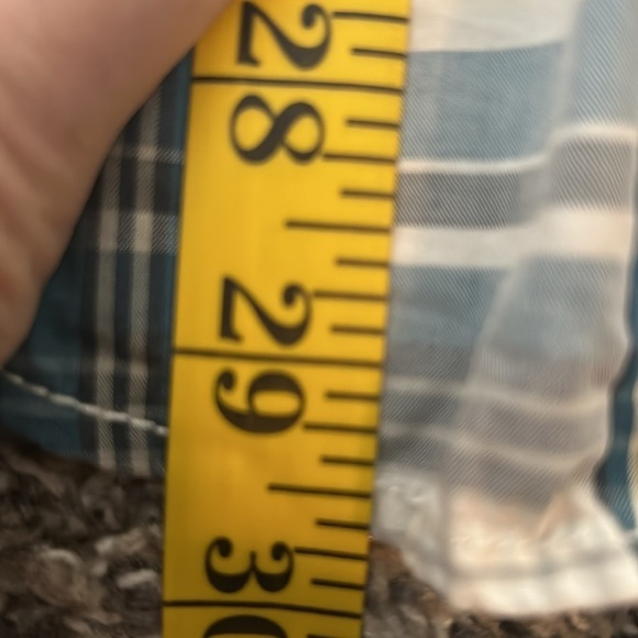 5/$25 Hollister men’s plaid pearl snap shirt size large - Picture 8 of 10